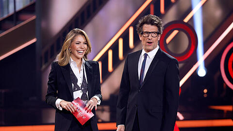 Daniel Hartwich und Victoria Swarovski bei "Let's Dance" 2025. Daniel Hartwich und Victoria Swarovski bei "Let's Dance" 2025.