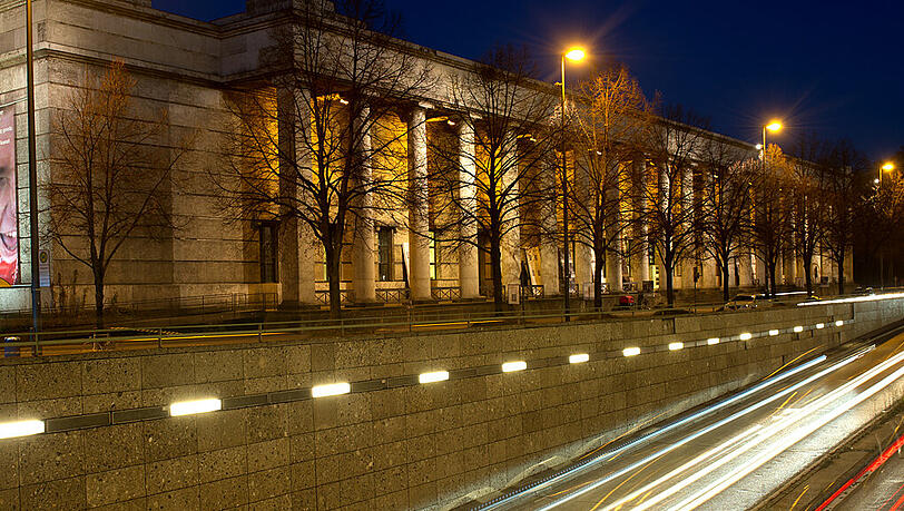 Das Haus der Kunst in München. Das Haus der Kunst in München.