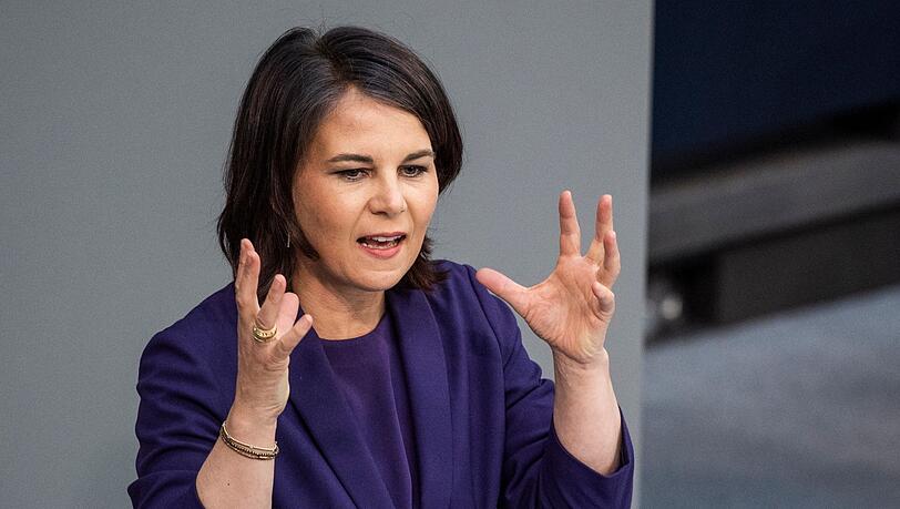 Außenministerin Annalena Baerbock (Bündnis90/Die Grünen). Außenministerin Annalena Baerbock (Bündnis90/Die Grünen).