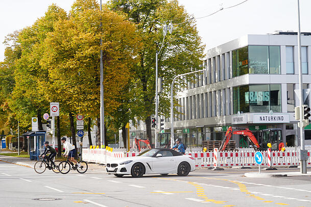 In einem Jahr soll der Umbau an der St.-Magnus-Straße fertig sein. In einem Jahr soll der Umbau an der St.-Magnus-Straße fertig sein.