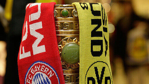 Im Pokalfinale: Der FC Bayern und Borussia Dortmund. Im Pokalfinale: Der FC Bayern und Borussia Dortmund.
