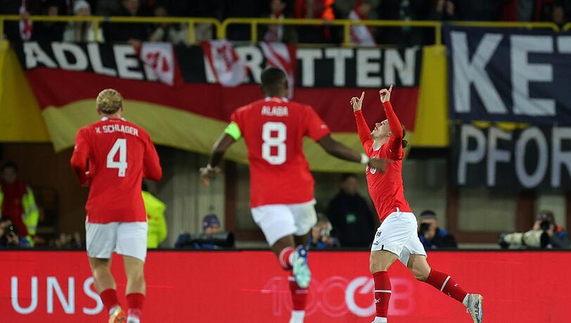 Der Tiefpunkt: Vor einem Jahr verliert die Nagelsmann-Truppe gegen Österreich. Der Tiefpunkt: Vor einem Jahr verliert die Nagelsmann-Truppe gegen Österreich.
