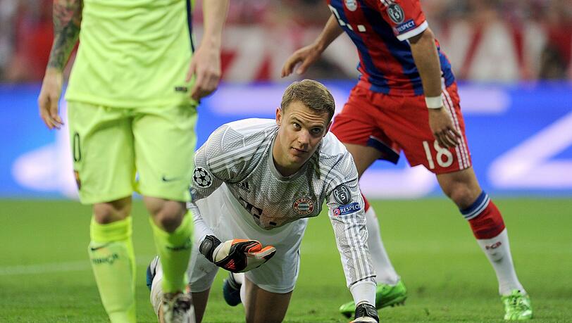 MANUEL NEUER - NOTE 3 - Reagierte stark gegen Rakitic und später Messi. Beim Ausgleich nach dem Querpass machtlos. MANUEL NEUER - NOTE 3 - Reagierte stark gegen Rakitic und später Messi. Beim Ausgleich nach dem Querpass machtlos.