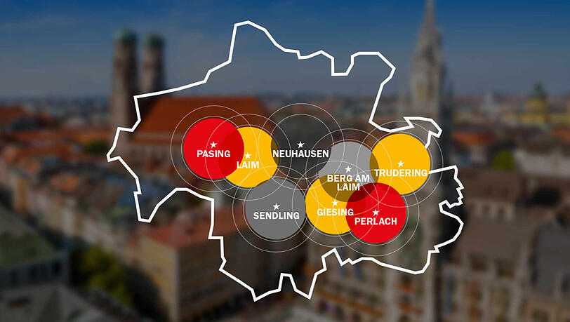 FIT STAR ist mit gleich acht Studios in München vertreten. FIT STAR ist mit gleich acht Studios in München vertreten.