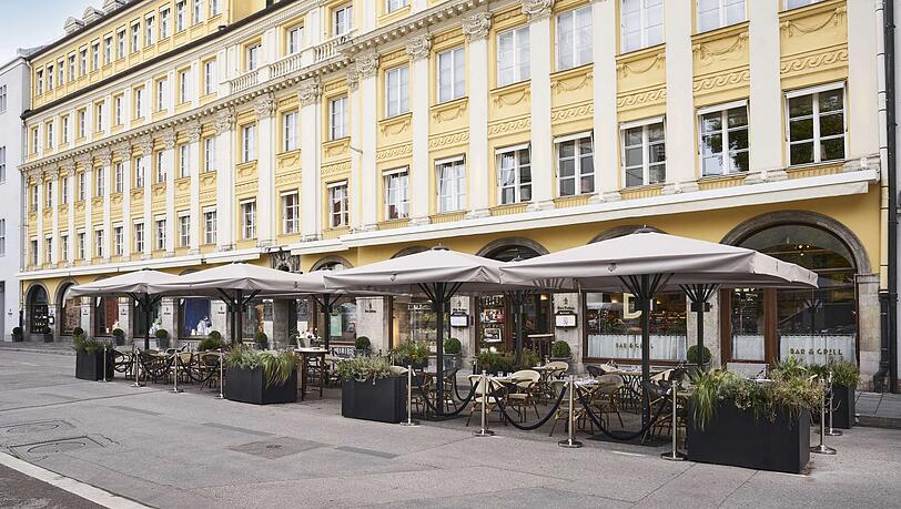 Das Dallmayr-Delikatessenhaus in der Dienerstraße bekommt Zuwachs. Das Dallmayr-Delikatessenhaus in der Dienerstraße bekommt Zuwachs.
