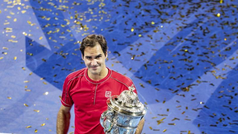 Roger Federer hatte zum zehnten Mal den Titel des Hallenturniers in seiner Heimatstadt Basel gewonnen. Roger Federer hatte zum zehnten Mal den Titel des Hallenturniers in seiner Heimatstadt Basel gewonnen.