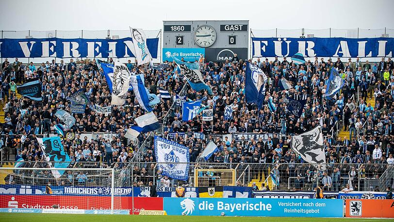 Die Fans sind das große Faustpfand beim TSV 1860. (Symbolbild) Die Fans sind das große Faustpfand beim TSV 1860. (Symbolbild)