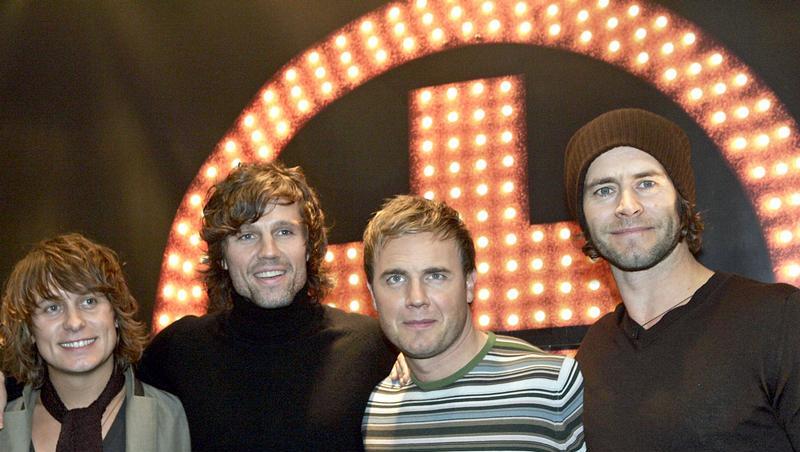 Die restlichen vier Mitglieder Mark Owen, Gary Barlow, Howard Donald und Jason Orange Die restlichen vier Mitglieder Mark Owen, Gary Barlow, Howard Donald und Jason Orange