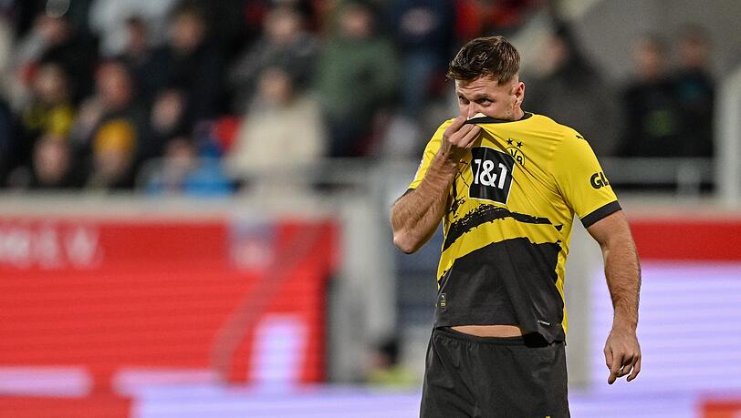 Nach seinem Dreierpack gegen Bochum blieb Dortmunds Niclas Füllkrug gegen Heidenheim ohne Erfolg. Nach seinem Dreierpack gegen Bochum blieb Dortmunds Niclas Füllkrug gegen Heidenheim ohne Erfolg.
