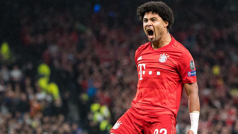 Champions-League-Überflieger: Serge Gnabry erzielte beim beeindruckenden 7:1 des FC Bayern bei Tottenham Hotspur vier Tore. Champions-League-Überflieger: Serge Gnabry erzielte beim beeindruckenden 7:1 des FC Bayern bei Tottenham Hotspur vier Tore.