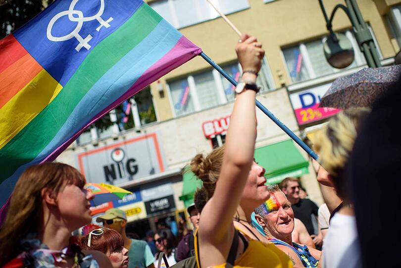 Parade zum Christopher Street Day in Berlin