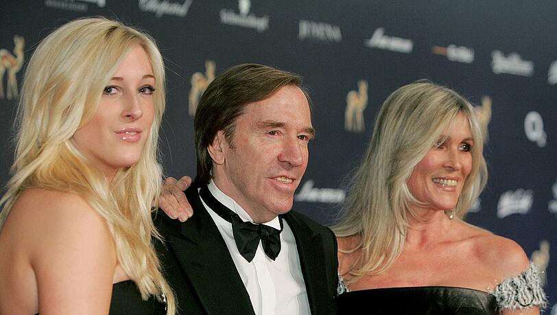 Elvira und Günter Netzer mit ihrer Tochter Alana Elvira und Günter Netzer mit ihrer Tochter Alana
