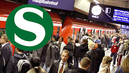 Ein liegengebliebener Zug machte der S-Bahn Probleme. Ein liegengebliebener Zug machte der S-Bahn Probleme.