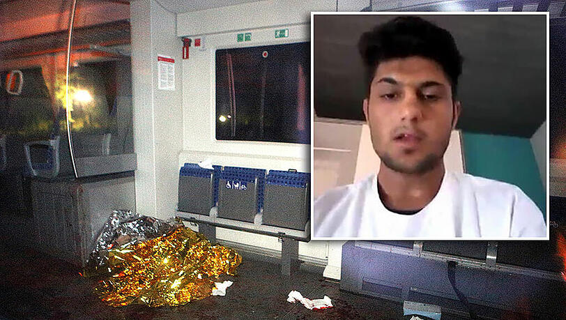 Der Attentäter und sein Blutbad: So brutal verlief der Amoklauf von Würzburg. Der Attentäter und sein Blutbad: So brutal verlief der Amoklauf von Würzburg.