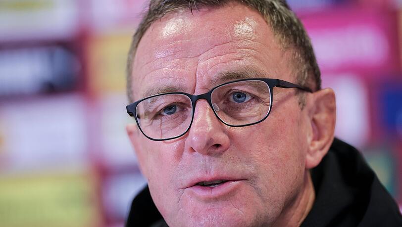 Österreichs Nationaltrainer Ralf Rangnick.