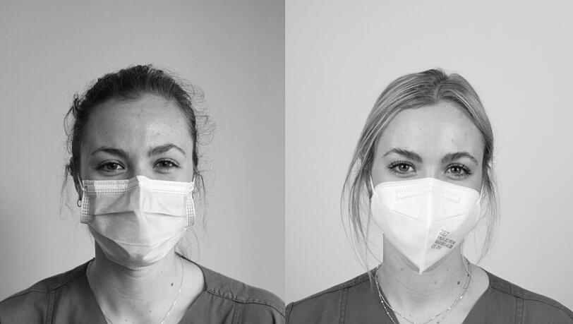 Helene Claussen (26), Gesundheits- und Krankenpflegerin, Notfallzentrum. Helene Claussen (26), Gesundheits- und Krankenpflegerin, Notfallzentrum.