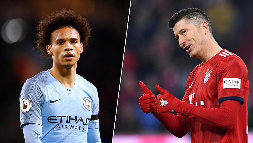 Robert Lewandowski ist überzeugt, dass Leroy Sané dem FC Bayern weiterhelfen würde. Robert Lewandowski ist überzeugt, dass Leroy Sané dem FC Bayern weiterhelfen würde.