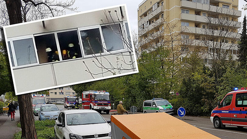 Ein eigentlich recht kleiner Brand wurde in Augsburg für einen Gehbehinderten zur tödlichen Gefahr. Ein eigentlich recht kleiner Brand wurde in Augsburg für einen Gehbehinderten zur tödlichen Gefahr.