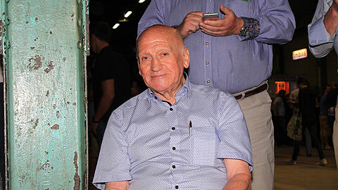 Klub-Legende beim TSV 1860: Peter Grosser. Klub-Legende beim TSV 1860: Peter Grosser.