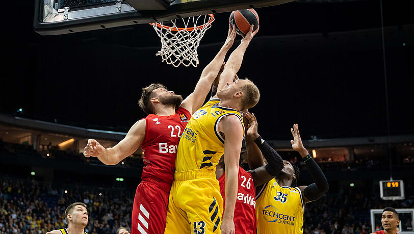 Werden diese beiden Mannschaften im Finale stehen? Alba Berlin und die FC Bayern Basketballer. Werden diese beiden Mannschaften im Finale stehen? Alba Berlin und die FC Bayern Basketballer.