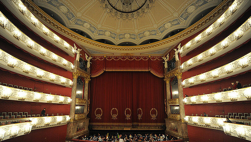 Die Bayerische Staatsoper in München. Die Bayerische Staatsoper in München.