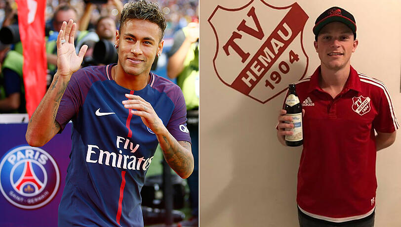 Wie wäre es mit 222 Kistl Bier? Der Kreisligist TV Hemau reagiert belustigt auf den Neymar-Transfer für 222 Millionen Euro. Wie wäre es mit 222 Kistl Bier? Der Kreisligist TV Hemau reagiert belustigt auf den Neymar-Transfer für 222 Millionen Euro.
