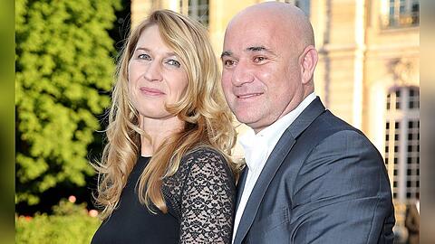 Steffi Graf und Andre Agassi müssen mit heftigen Bedrohungen klarkommen.