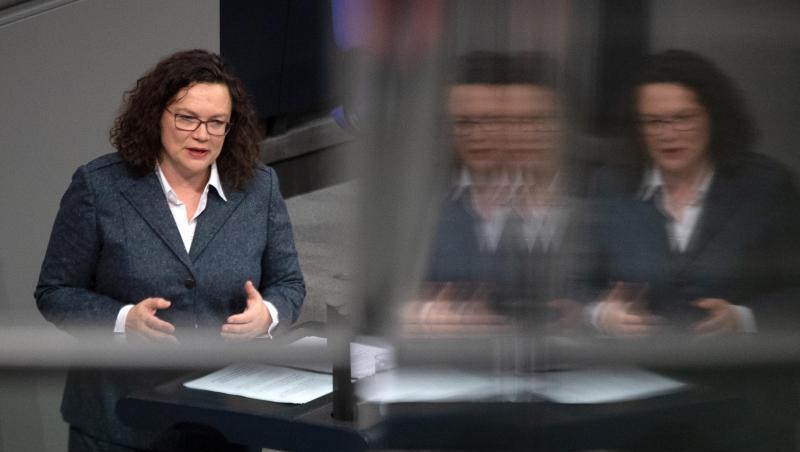 Andrea Nahles war Anfang Juni 2019 von ihrem Ämtern zurückgetreten, jetzt übernimmt sie neue Aufgaben. Andrea Nahles war Anfang Juni 2019 von ihrem Ämtern zurückgetreten, jetzt übernimmt sie neue Aufgaben.