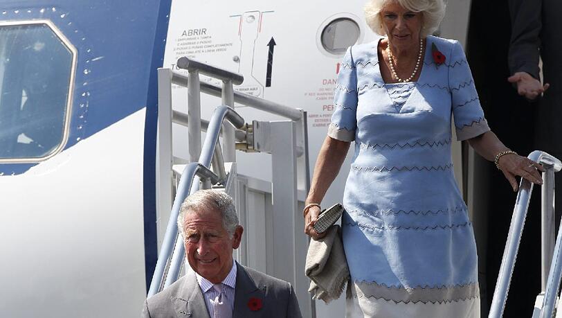 Prinz Charles und Camilla bei ihrem Besuch in Mexiko. Prinz Charles und Camilla bei ihrem Besuch in Mexiko.