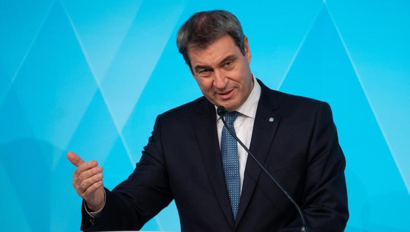 Markus Söder (CSU), Ministerpräsident von Bayern. Markus Söder (CSU), Ministerpräsident von Bayern.