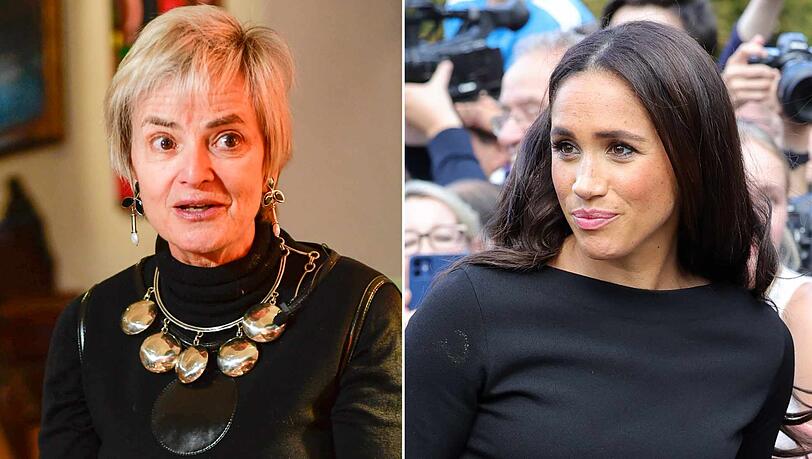 Gloria von Thurn und Taxis unterstellt Herzogin Meghan, mit dem Royal-Drama Kasse machen zu wollen. Gloria von Thurn und Taxis unterstellt Herzogin Meghan, mit dem Royal-Drama Kasse machen zu wollen.