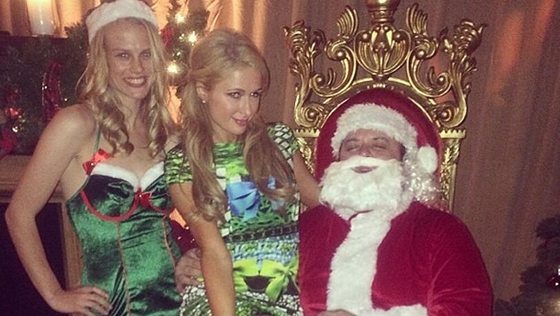 Ob Paris Hilton dieses Jahr artig war? Ob Paris Hilton dieses Jahr artig war?