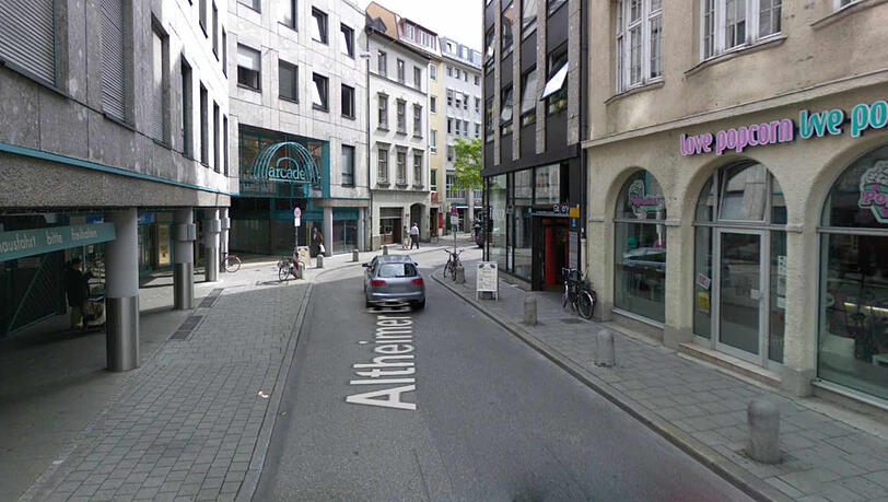 Hier wollten SPD und Grüne eine Querung für Radler: Das Altheimer Eck in der Altstadt. Hier wollten SPD und Grüne eine Querung für Radler: Das Altheimer Eck in der Altstadt.