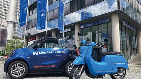 Die Münchner Bank setzt sie sich auf vielfältige Weise für Nachhaltigkeit ein. Die Münchner Bank setzt sie sich auf vielfältige Weise für Nachhaltigkeit ein.