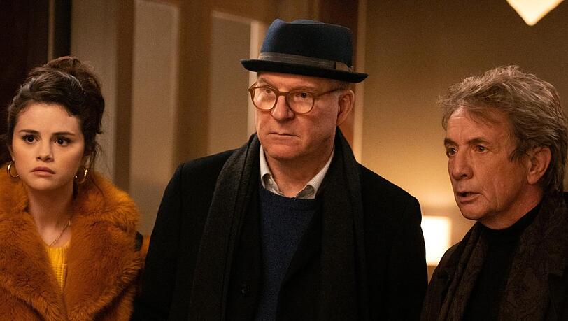 "Only Murders in the Building" mit Selena Gomez, Steve Martin und Martin Short (v.l.) feierte 2021 Premiere beim Streamingdienst Hulu. In Deutschland ist die Serie auf Disney+ zu sehen. "Only Murders in the Building" mit Selena Gomez, Steve Martin und Martin Short (v.l.) feierte 2021 Premiere beim Streamingdienst Hulu. In Deutschland ist die Serie auf Disney+ zu sehen.
