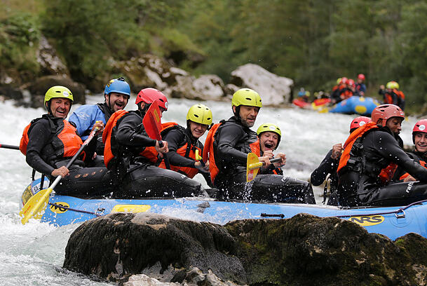Spektakuläre Teambuilding-Maßnahme: Vor zwei Jahren gingen die Löwen während des Trainingslagers gemeinsam zum Wildwasser-Rafting. Spektakuläre Teambuilding-Maßnahme: Vor zwei Jahren gingen die Löwen während des Trainingslagers gemeinsam zum Wildwasser-Rafting.