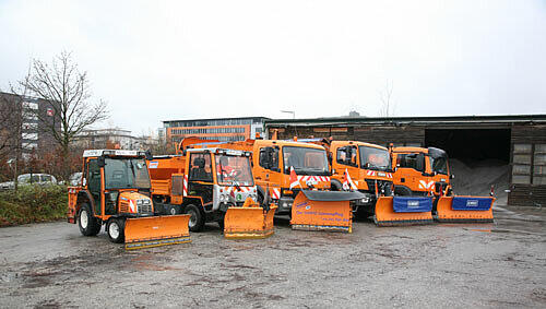 Der Winterdienst: Volle Power gegen den Schnee Der Winterdienst: Volle Power gegen den Schnee