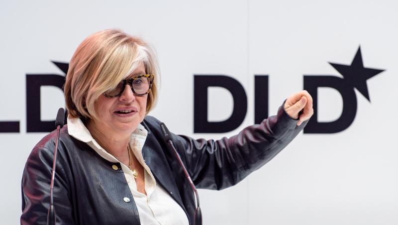 Organisatorin der Innovationskonferenz DLD Steffi Czerny spricht in München. Foto: Matthias Balk/Archiv Organisatorin der Innovationskonferenz DLD Steffi Czerny spricht in München. Foto: Matthias Balk/Archiv