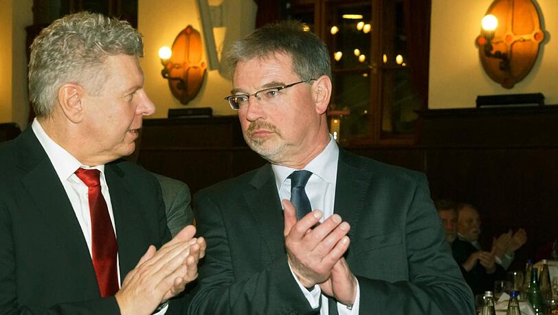OB-Kandidat Dieter Reiter (links) und SPD-Fraktionschef Alexander Reissl. OB-Kandidat Dieter Reiter (links) und SPD-Fraktionschef Alexander Reissl.
