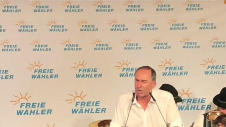 Hubert Aiwanger (Freie Wähler) auf dem Gillamoos 2023. Hubert Aiwanger (Freie Wähler) auf dem Gillamoos 2023.