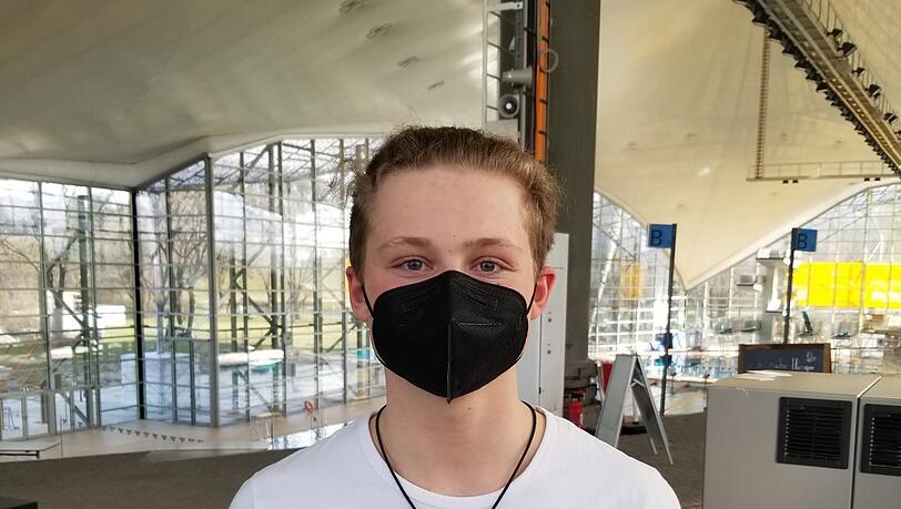 Lorenz (17) hat gute Chancen auf den Job. Lorenz (17) hat gute Chancen auf den Job.