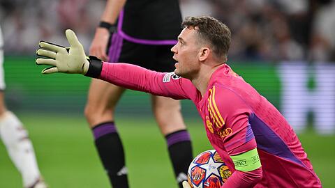 Bayern Münchens Torwart Manuel Neuer. Bayern Münchens Torwart Manuel Neuer.