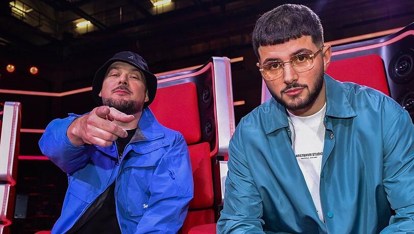 Kool Savas (li.) und Dardan sind die "The Voice Rap"-Coaches. Kool Savas (li.) und Dardan sind die "The Voice Rap"-Coaches.