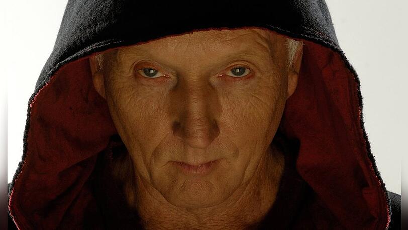 Unverkennbar: Tobin Bell als Jigsaw-Killer in "Saw III". Unverkennbar: Tobin Bell als Jigsaw-Killer in "Saw III".