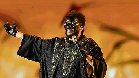 The Weeknd hat mit seiner "After Hours Til Dawn"-Tour einen neuen Rekord aufgestellt. The Weeknd hat mit seiner "After Hours Til Dawn"-Tour einen neuen Rekord aufgestellt.