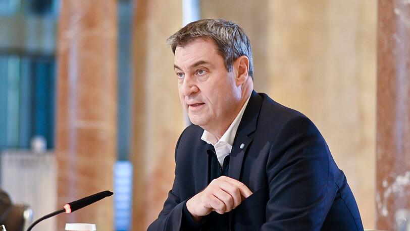 Markus Söder (CSU) spricht. Markus Söder (CSU) spricht.
