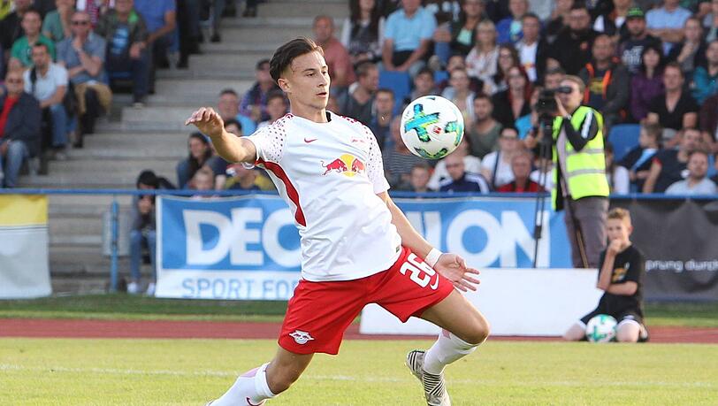 Nicolas Kühn lief zwischen 2015 und 2018 für RB Leipzig auf. Nicolas Kühn lief zwischen 2015 und 2018 für RB Leipzig auf.