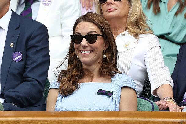 2019 konnte Kate ihre Stirn noch runzeln. 2019 konnte Kate ihre Stirn noch runzeln.