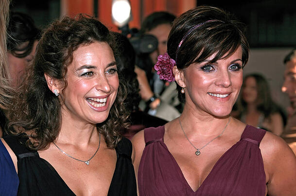 Isabel Varell und Birgit Schrowange verbindet eine langjährige Freundschaft. Isabel Varell und Birgit Schrowange verbindet eine langjährige Freundschaft.