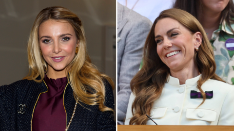 Uschi Glas' Stieftochter Sophie Hermann huldigt Prinzessin Kate in einem Social-Media-Video. Uschi Glas' Stieftochter Sophie Hermann huldigt Prinzessin Kate in einem Social-Media-Video.